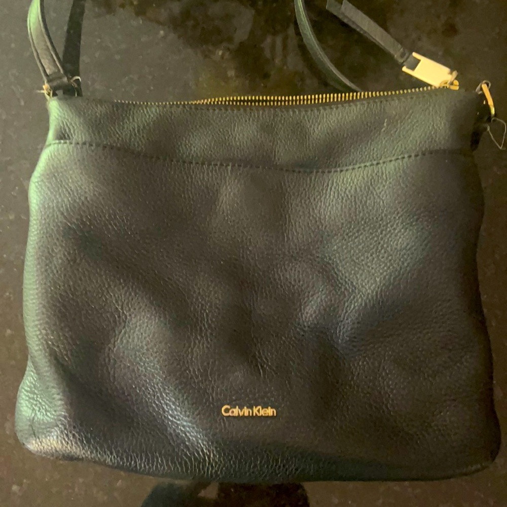 Calvin Klein black purse.